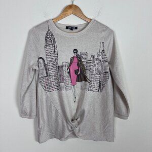 2/$20 Love + Lace Sweater S